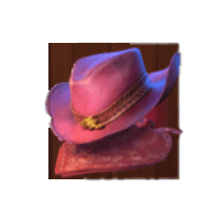 สัญลักษณ์หมวก เกมWild Bounty ShowDown